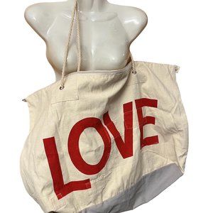 Cute oversized LOVE ❤️ bag